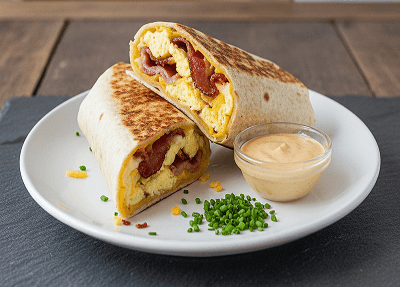 Egg, Bacon & Cheese Wrap 