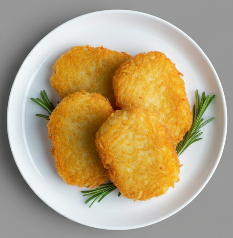 Hashbrown & Garlic Sauce 