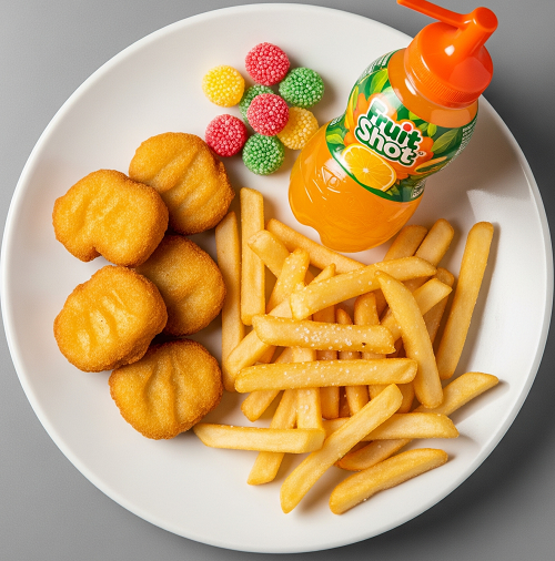 Kids 5 Pcs Nuggets & Chips 