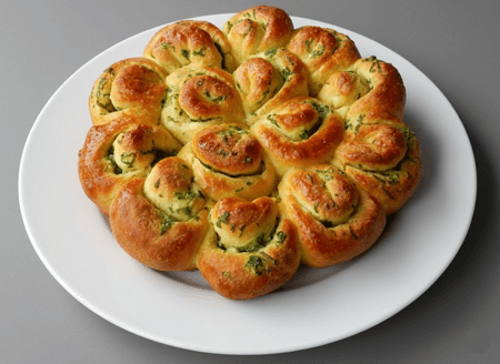 Garlic Bread Flower 